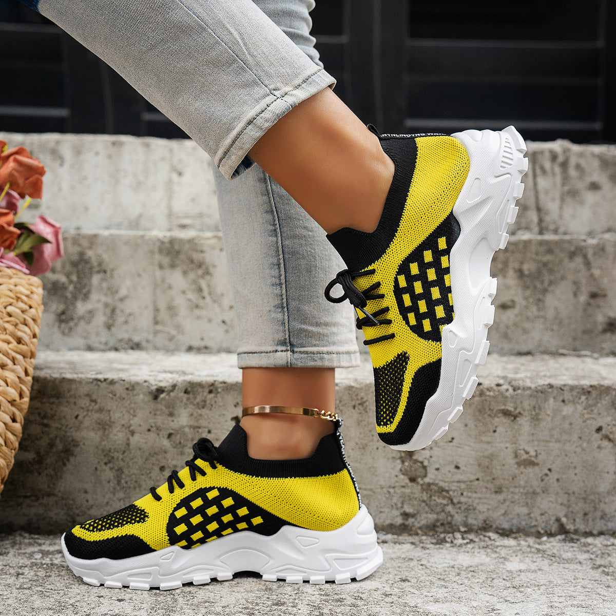 Fashion All-match Sneaker Platform Casual Casual And Comfortable
